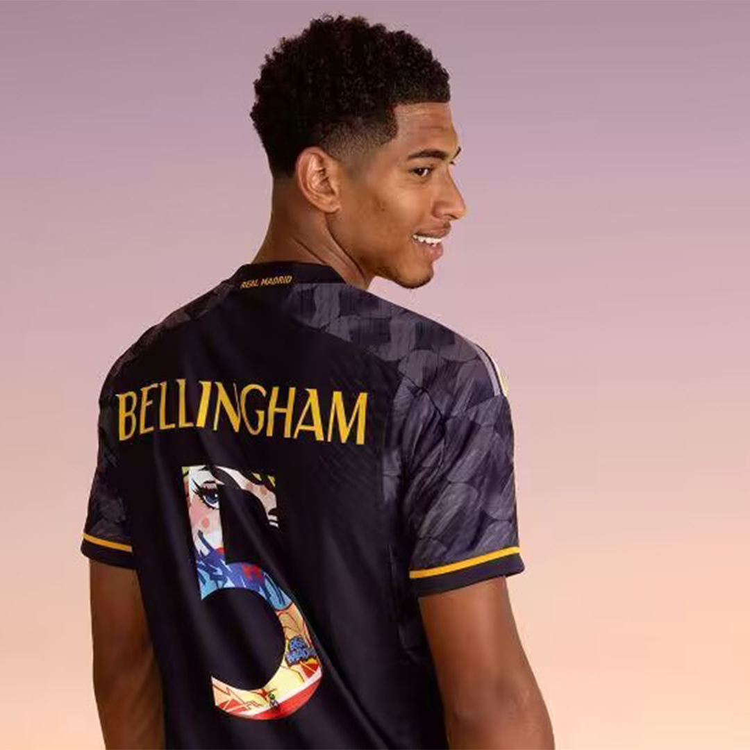 € 25.50  Bellingham #5 jersey Real Madrid 2023-24 away kit Soccer