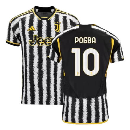 Authentic Juventus Soccer Jersey POGBA #10 Home Shirt 2023/24 - bestsoccerstore