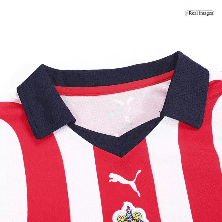 Kid's Chivas Jersey Custom Home Soccer Soccer Kits 2023/24 - bestsoccerstore