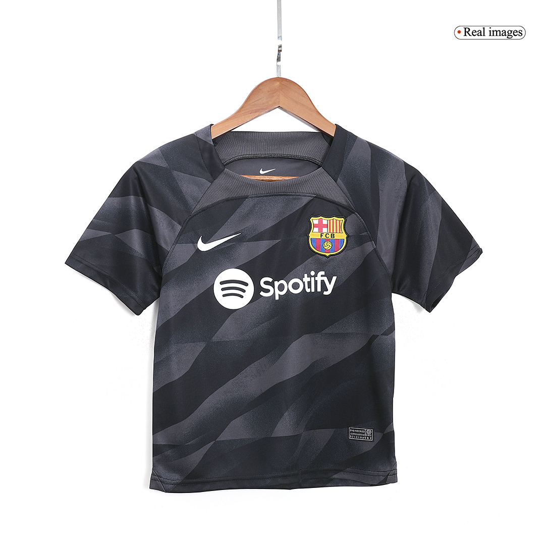 Barcelona 2017/18 Third Messi #10 Youth Jersey Name Set