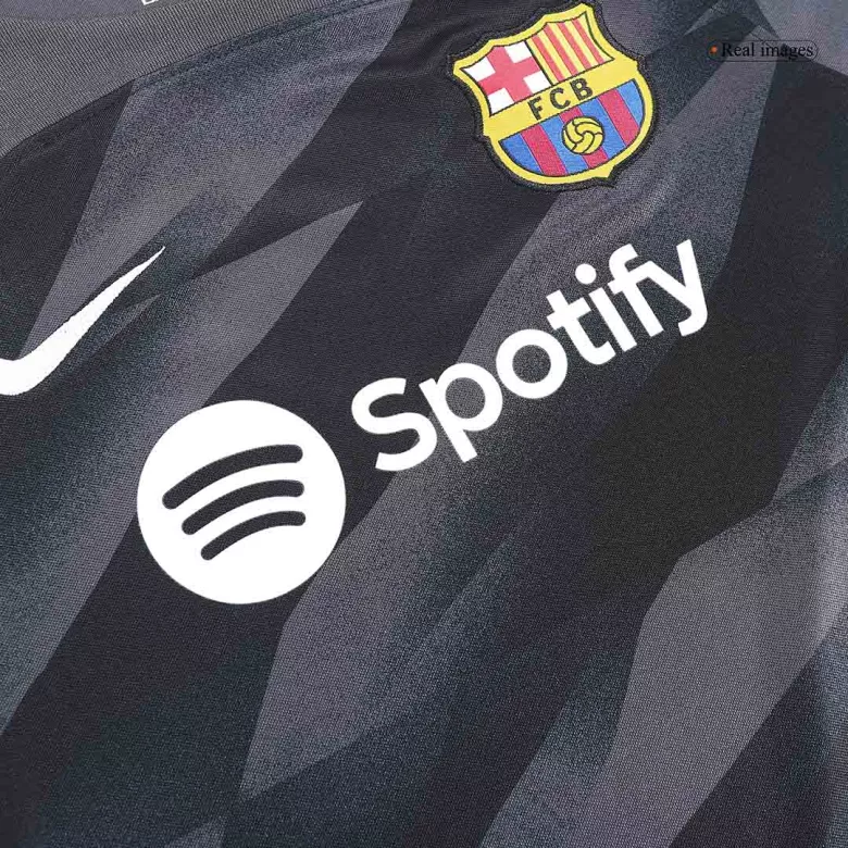 Kids Barcelona Goalkeeper Soccer Kits 2023/24 - bestsoccerstore