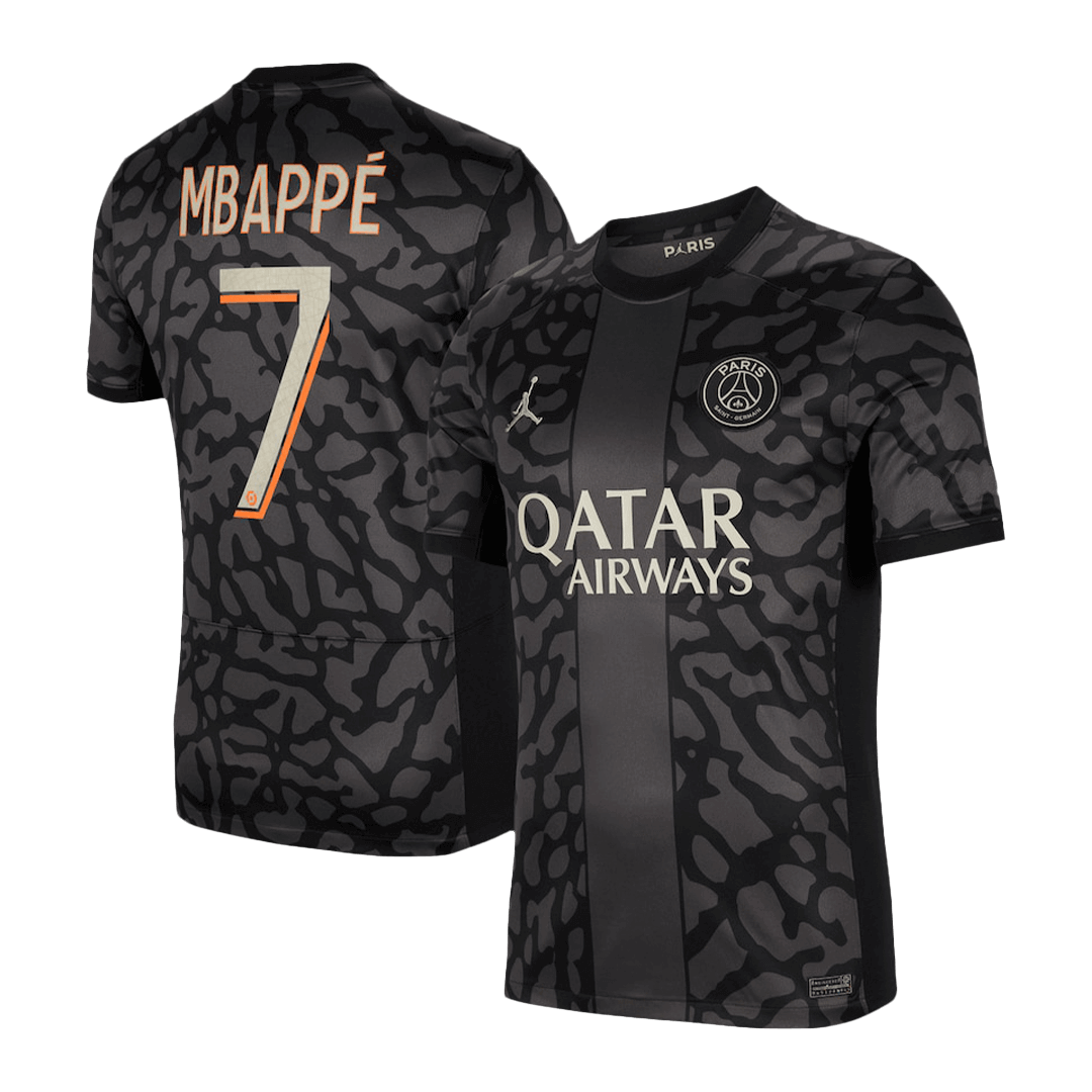 Kid's PSG Jersey MBAPPÉ #7 Custom Third Away Soccer Soccer Kits 2022/23