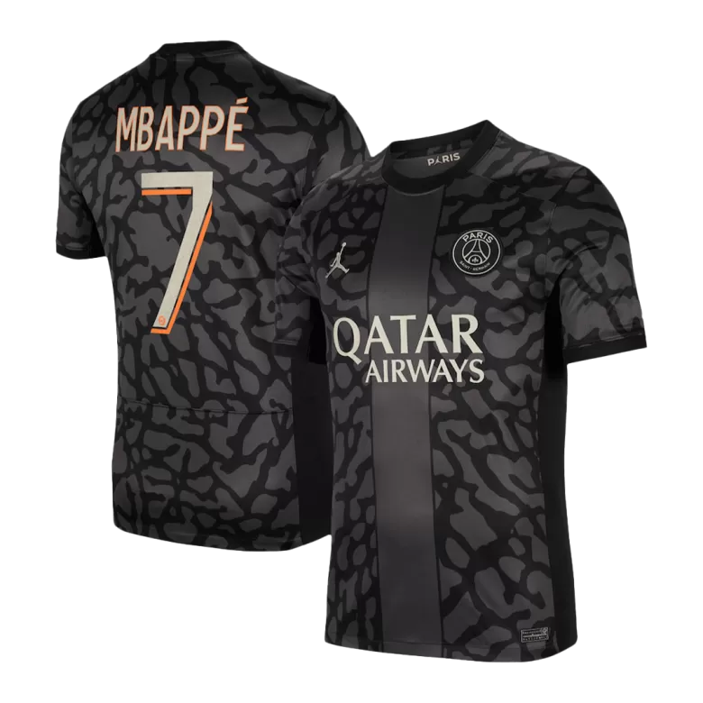 PSG Jersey Custom MBAPPÉ #7 Soccer Jersey Third Away 2023/24 - bestsoccerstore