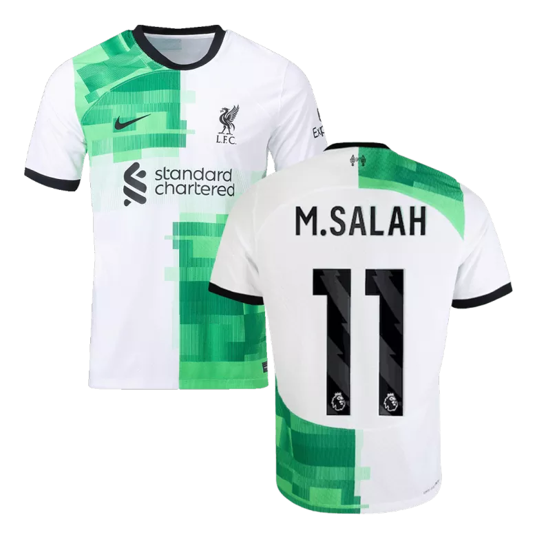 Authentic Liverpool Soccer Jersey M.SALAH #11 Away Shirt 2023/24 - bestsoccerstore