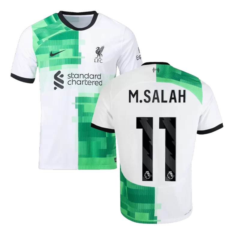 Authentic Liverpool Soccer Jersey M.SALAH #11 Away Shirt 2023/24 - bestsoccerstore