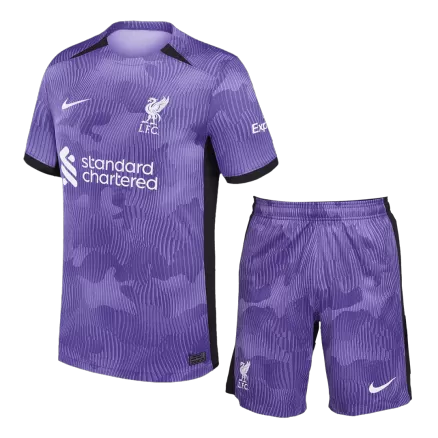 Men's Liverpool Jersey Custom Third Away Soccer Soccer Kits 2023/24 - bestsoccerstore