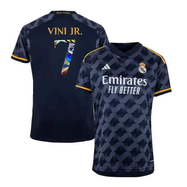 Kid's Replica adidas Vini Jr. Real Madrid Away Jersey 23/24