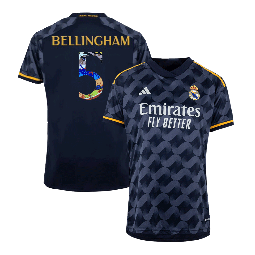 2023-24 Real Madrid Authentic Home Shirt Bellingham #5