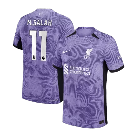 Authentic Liverpool Soccer Jersey M.SALAH #11 Third Away Shirt 2023/24 - bestsoccerstore