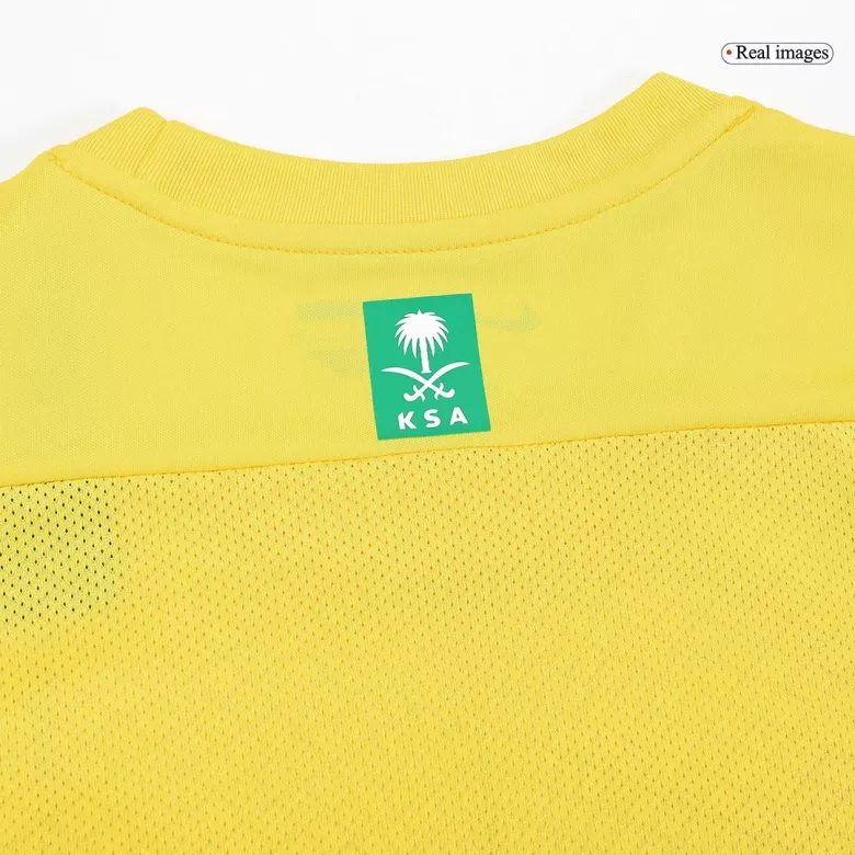Authentic Al Nassr Soccer Jersey Custom Home Shirt 2023/24 - bestsoccerstore