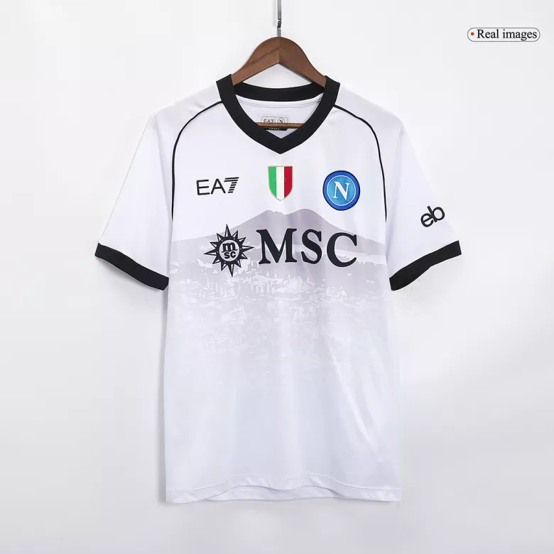 Authentic Napoli Soccer Jersey Custom Away Shirt 2023/24 - bestsoccerstore