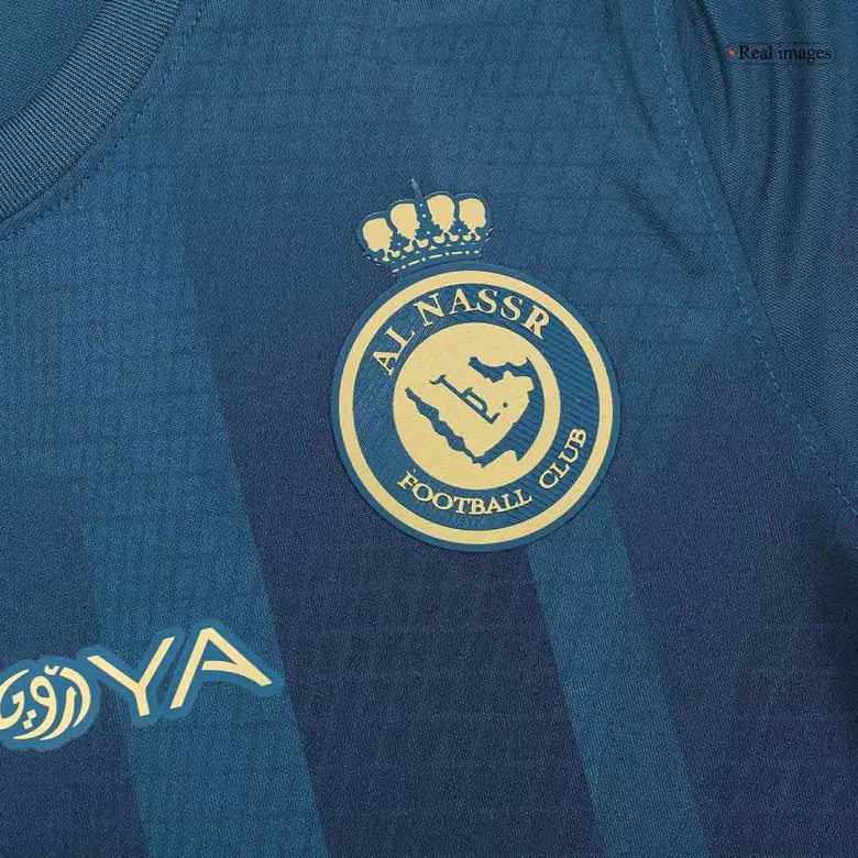 Authentic Al Nassr Soccer Jersey Custom Away Shirt 2023/24 - bestsoccerstore