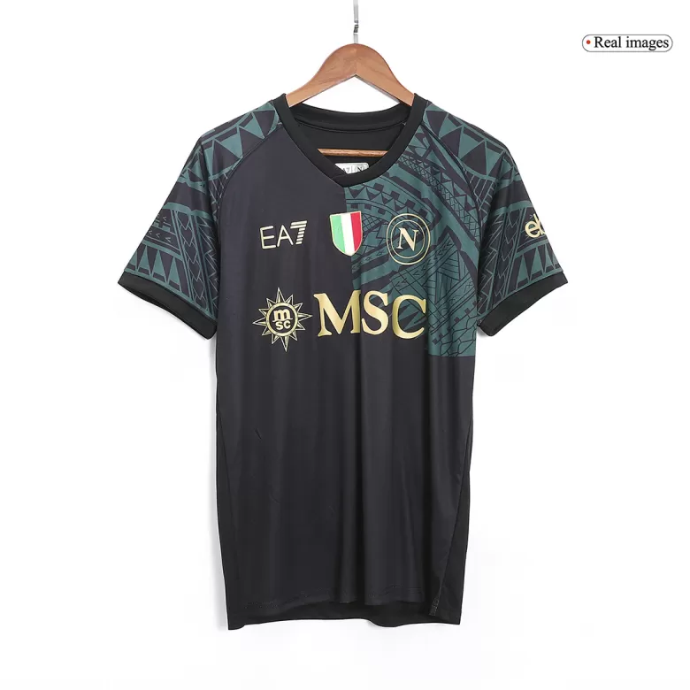 Napoli Jersey Custom Soccer Jersey Third Away 2023/24 - bestsoccerstore