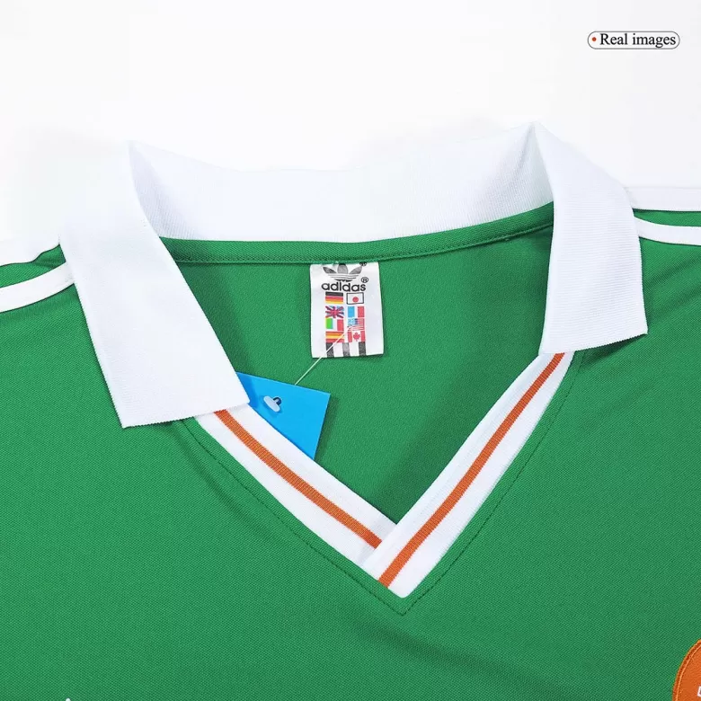 Ireland Retro Jersey Home Soccer Shirt 1988 - bestsoccerstore