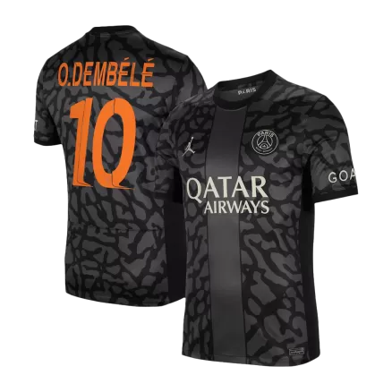 PSG Jersey O.DEMBÉLÉ #10 Soccer Jersey Third Away 2023/24 - bestsoccerstore