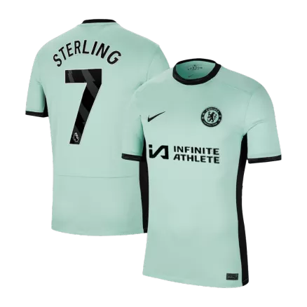 Chelsea Jersey STERLING #7 Soccer Jersey Third Away 2023/24 - bestsoccerstore