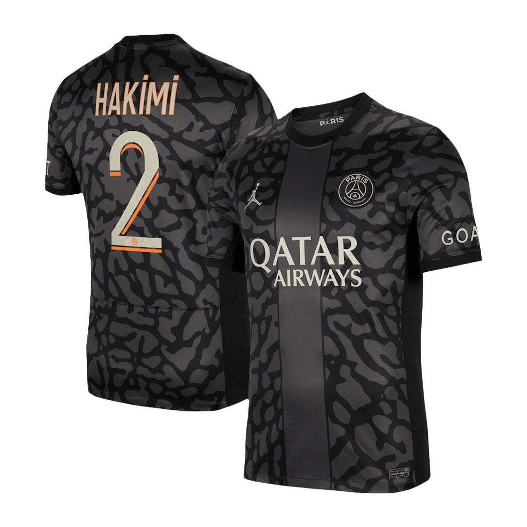 PSG Jersey HAKiMi 2 Soccer Jersey Third Away 2023/24 Bestsoccerstore
