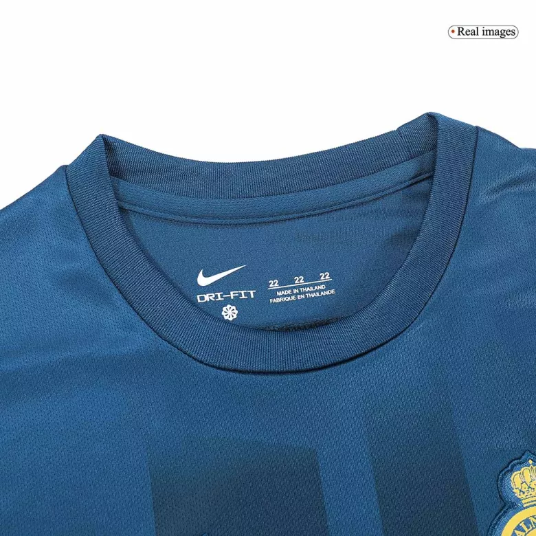 Kid's Al Nassr Jersey Custom Away Soccer Kits 2023/24 - bestsoccerstore