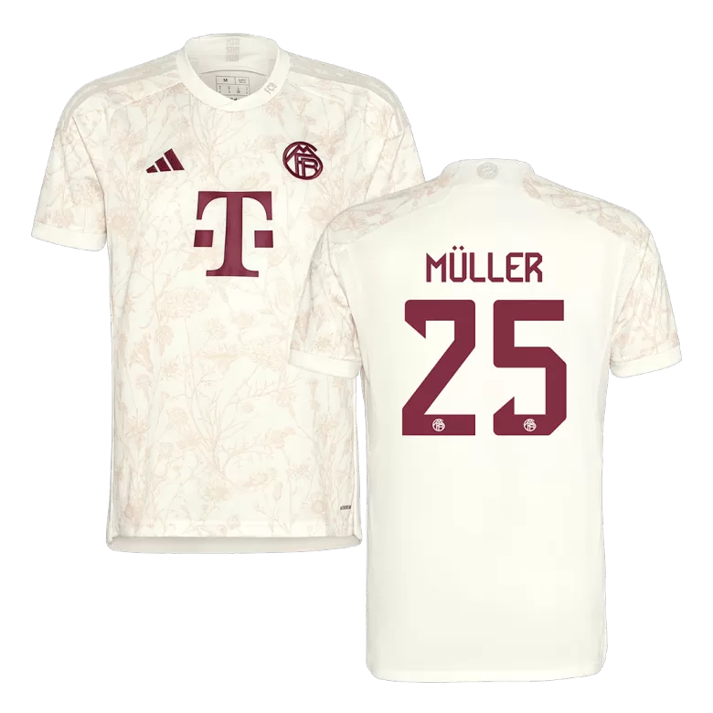 Bayern Munich Jersey MÜLLER #25 Soccer Jersey Third Away 2023/24 - bestsoccerstore