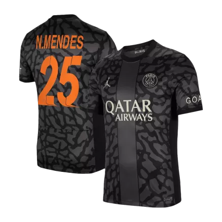 PSG Jersey N.MENDES #25 Soccer Jersey Third Away 2023/24 - bestsoccerstore
