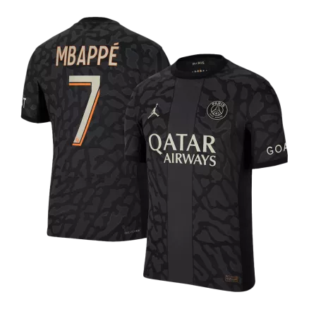 Authentic PSG Soccer Jersey MBAPPÉ #7 Third Away Shirt 2023/24 - bestsoccerstore