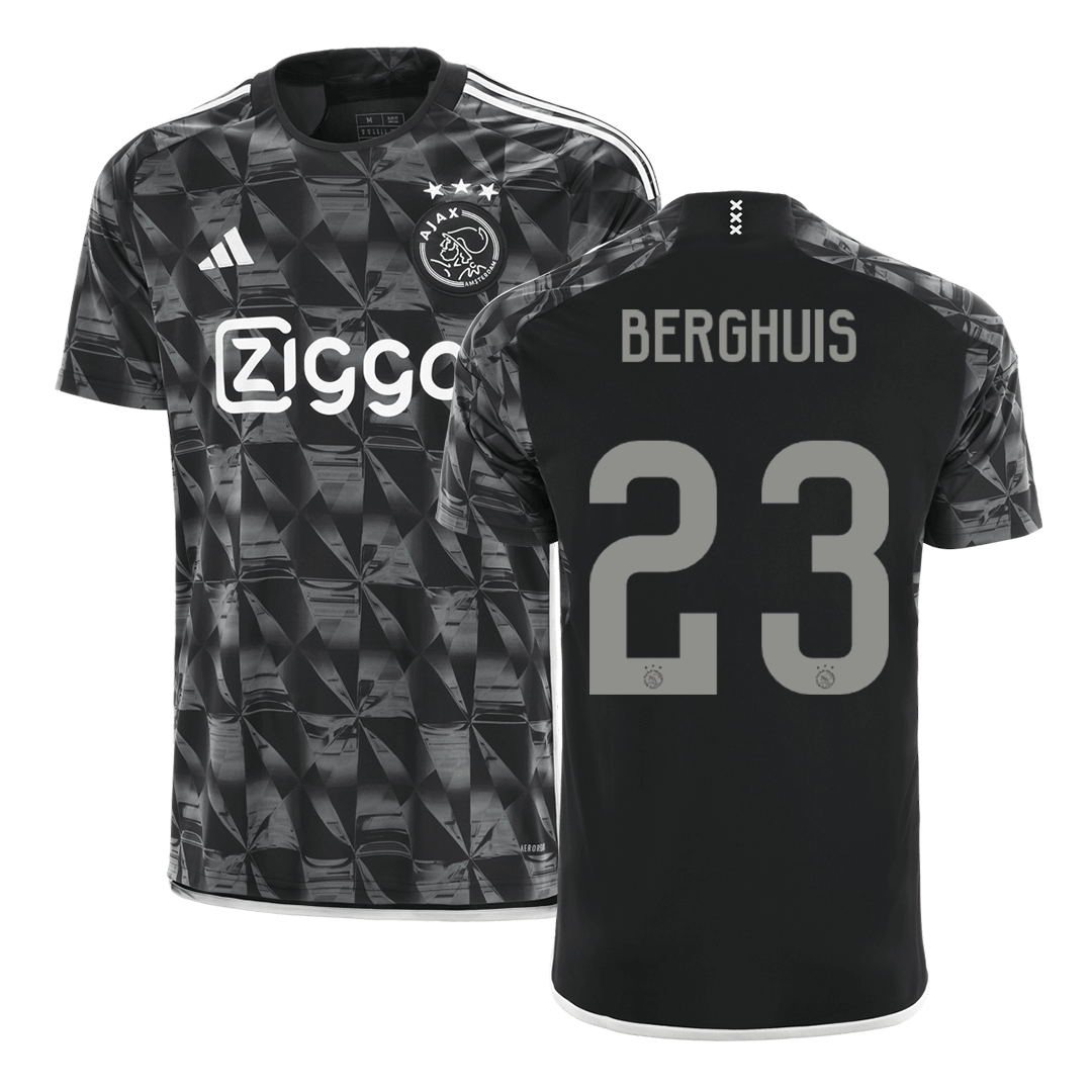 adidas Ajax 23/24 3rd Jersey - Black / Silver