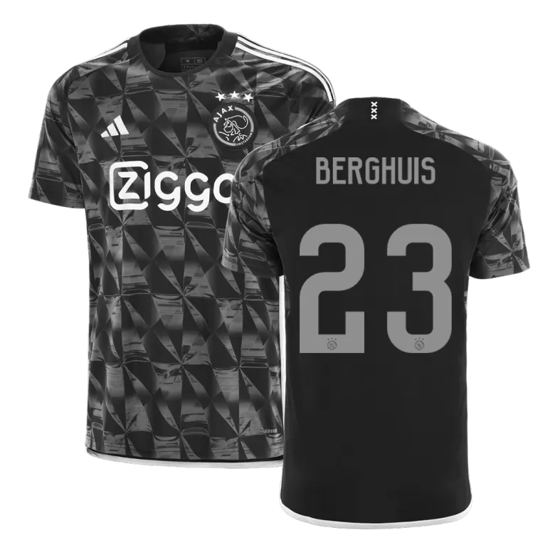 Ajax Jersey BERGHUIS #23 Soccer Jersey Third Away 2023/24 - bestsoccerstore