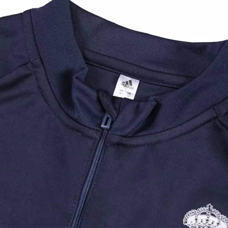 Kid's Real Madrid 2 Piece Set Soccer Tracksuit 2023/24 Navy - bestsoccerstore