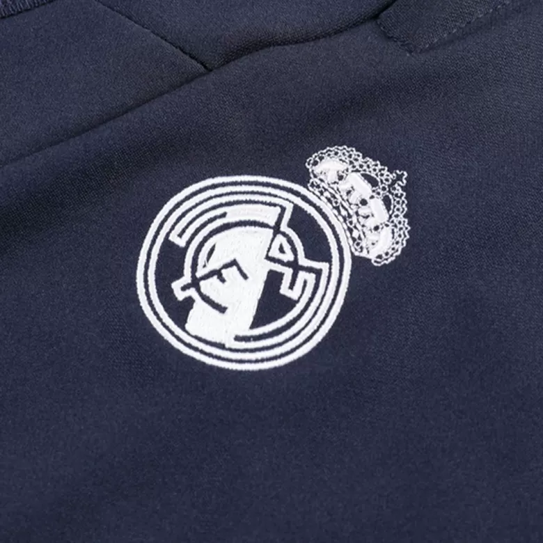 Kid's Real Madrid 2 Piece Set Soccer Tracksuit 2023/24 Navy - bestsoccerstore