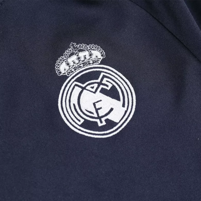 Kid's Real Madrid 2 Piece Set Soccer Tracksuit 2023/24 Navy - bestsoccerstore