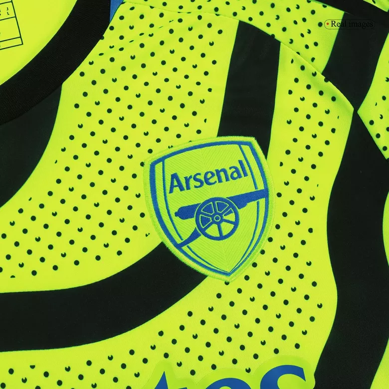 Arsenal Long Sleeve Jersey Away Football Shirt 2023/24 - bestsoccerstore