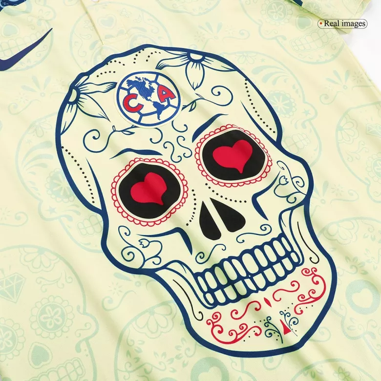 Club America Aguilas Jersey Day of the Dead Custom Soccer Jersey 2023/24 - bestsoccerstore