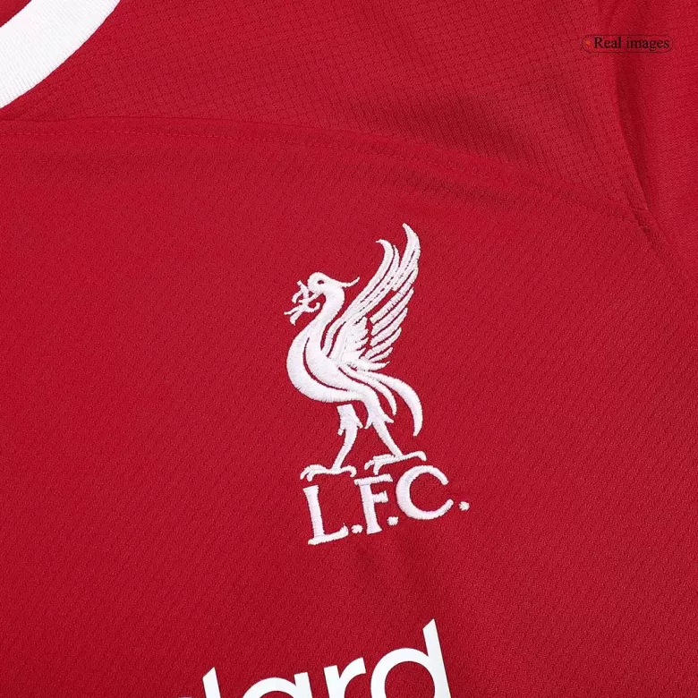 Liverpool Jersey Custom Home Soccer Jersey 2023/24 - bestsoccerstore