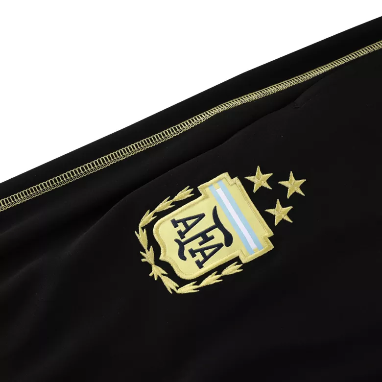 Men's Argentina 2 Piece Set Soccer Tracksuit 2023/24 Black - bestsoccerstore