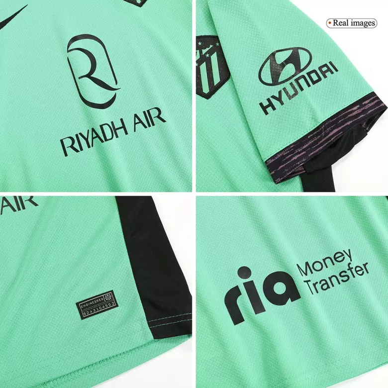 Kid's Atletico Madrid Soccer Jersey Kit Custom Third Away Soccer 2023/24 - bestsoccerstore