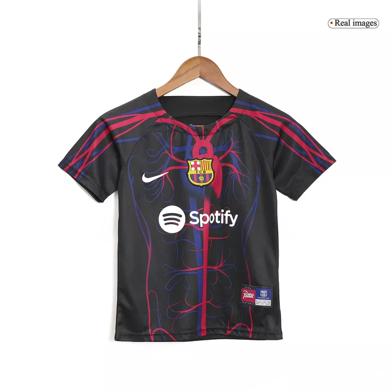 Kid's Barcelona x Patta Soccer Jersey Kit Soccer 2023/24 - bestsoccerstore