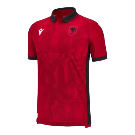 Albania Soccer Jersey Home Custom Shirt 2023/24 - bestsoccerstore