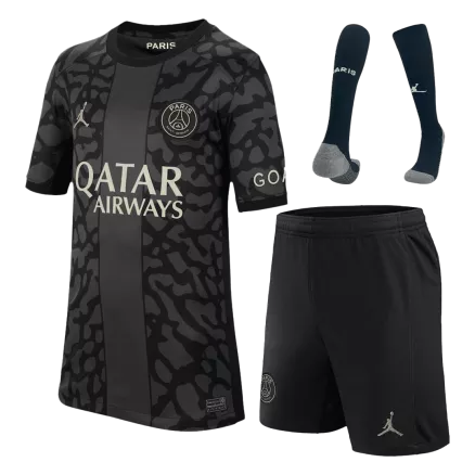 Kid's PSG Whole Kits Custom Third Away Soccer Kit 2023/24 - bestsoccerstore