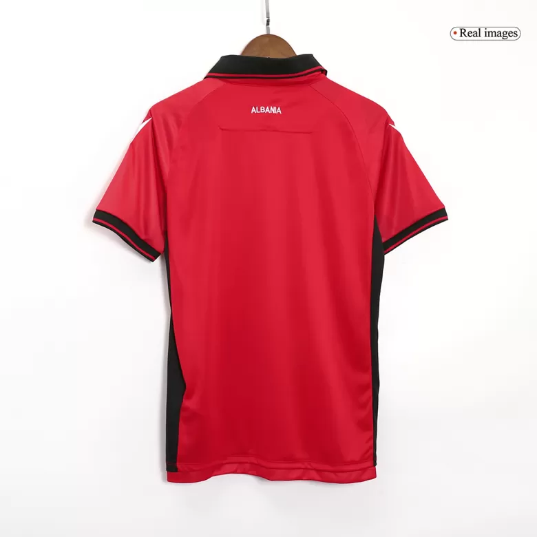 Albania Soccer Jersey Home Custom Shirt 2023/24 - bestsoccerstore