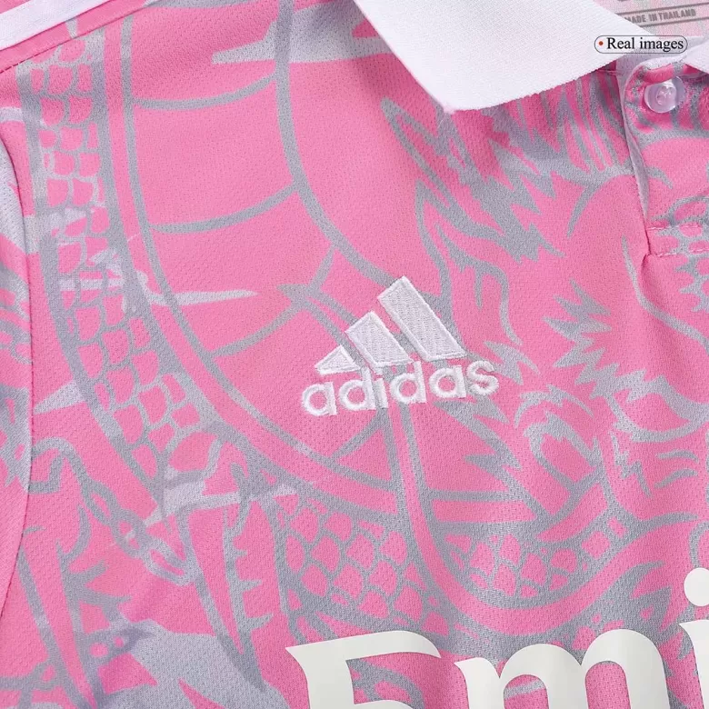 Real Madrid x Chinese Dragon Soccer Jersey 2023/24 Pink - bestsoccerstore