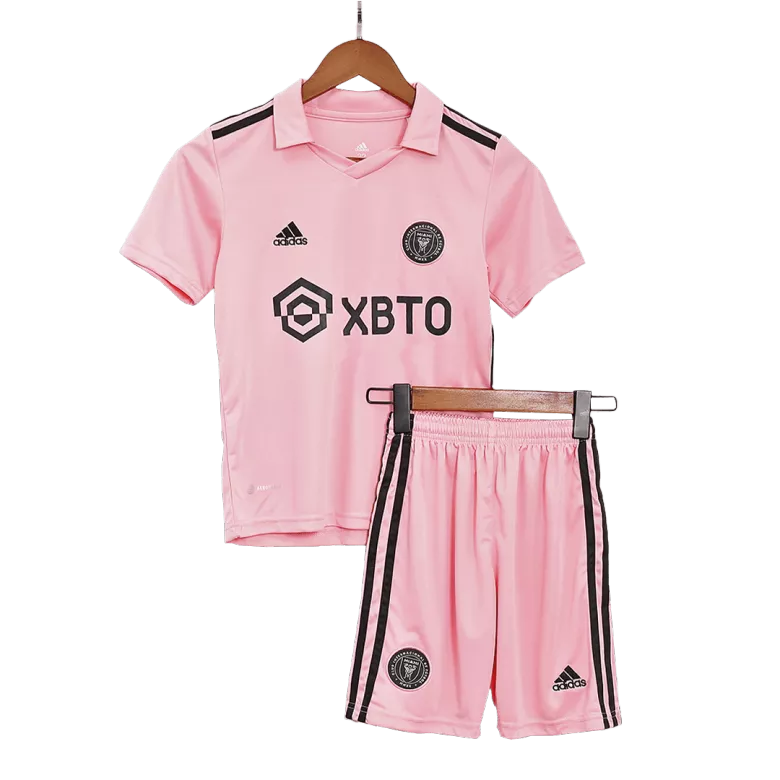 Kid's Inter Miami CF Whole Kits Custom Home Soccer Kit 2022 - bestsoccerstore