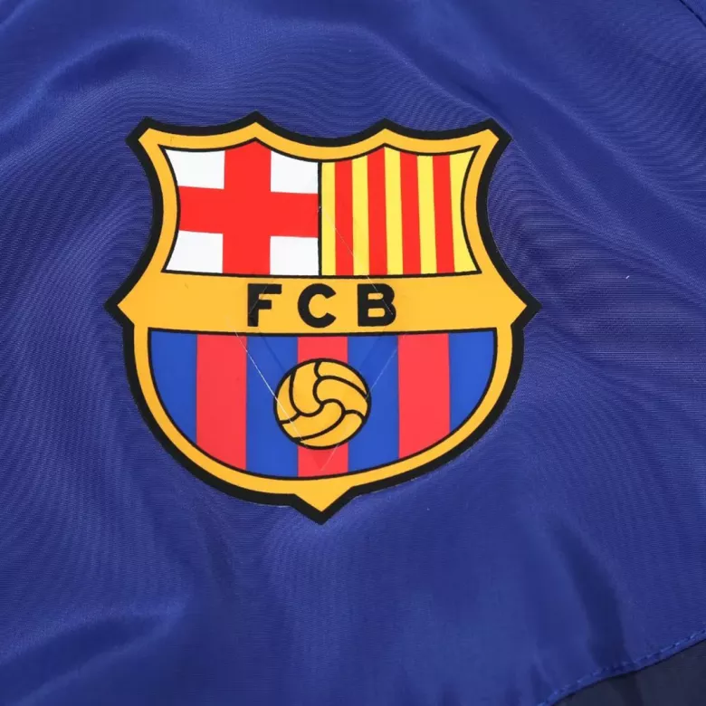 Barcelona Windbreaker Hoodie Soccer Jacket 2023/24 - bestsoccerstore
