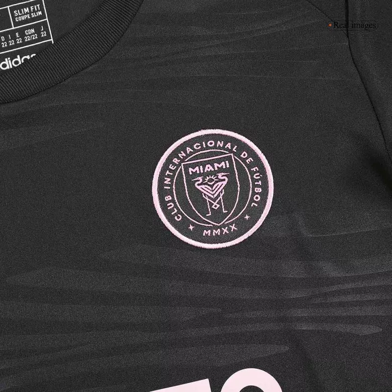 Kid's Inter Miami CF Custom Away Soccer Kits Long Sleeve 2023/24 - bestsoccerstore