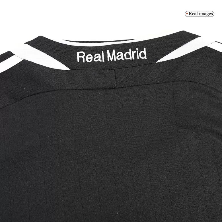 Real Madrid Retro Jersey Away Long Sleeve Soccer Shirt 2006/07 - bestsoccerstore