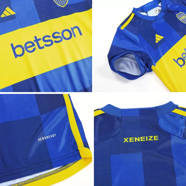 Kid's Boca Juniors Custom Home Soccer Kits 2023/24 - bestsoccerstore