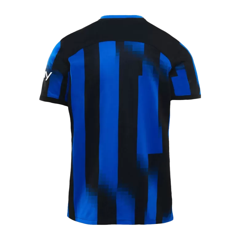 Authentic Inter Milan Soccer Jersey Custom Home Shirt 2023/24 - bestsoccerstore