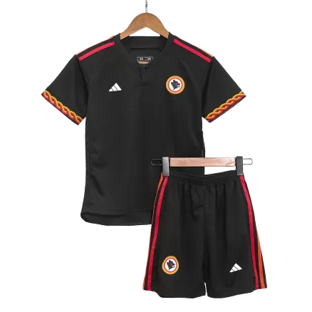 Kids Roma Custom Third Away Soccer Kits 2023/24 - bestsoccerstore