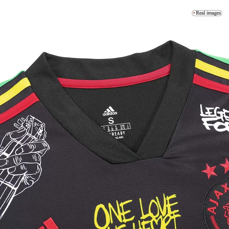 Ajax x Bob Marley Soccer Jersey Shirt 2023/24 - bestsoccerstore