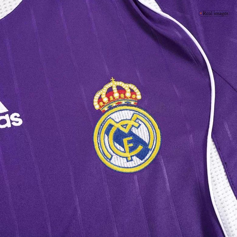 Real Madrid Jersey Custom Third Away Soccer Retro Jersey 2006/07 - bestsoccerstore