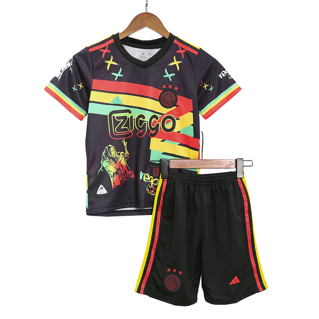 Kid's Ajax x Bob Marley Whole Kits Soccer Kit 2023/24